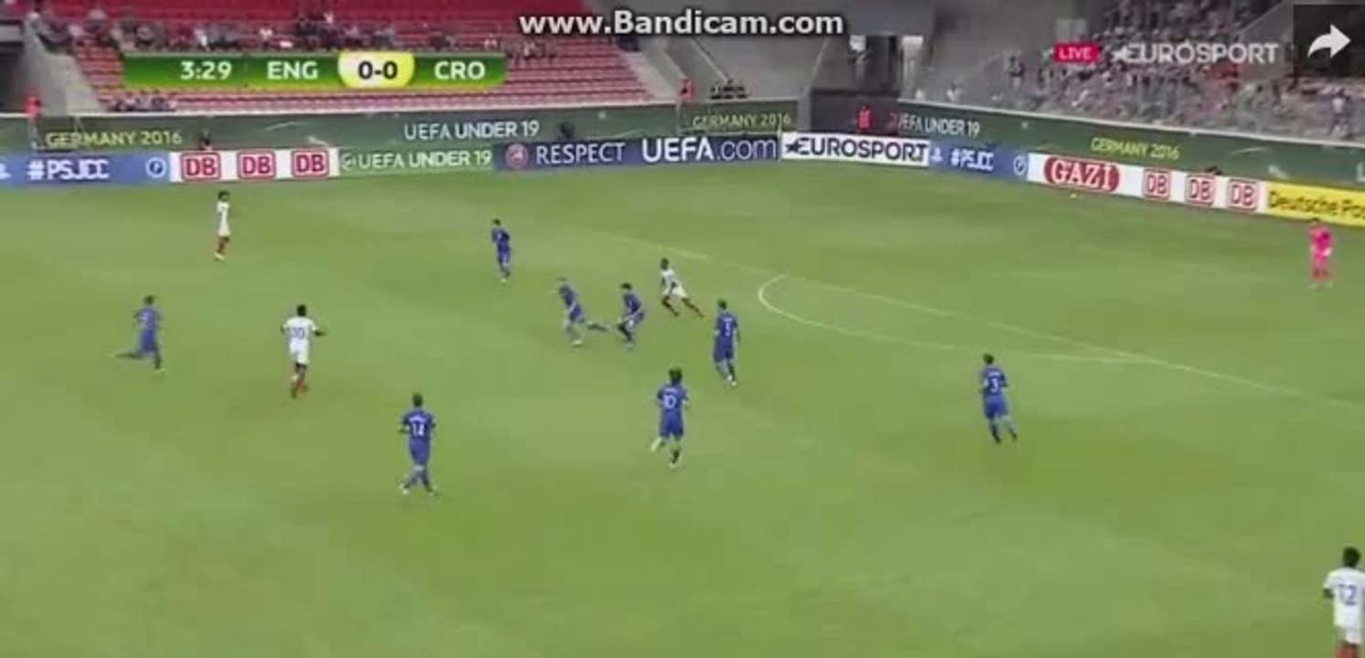 Euro U19  England  2-1 Croatia   - 18.07.2016