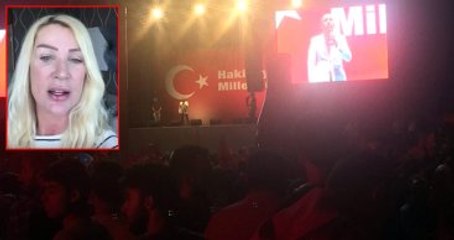 Seda Sayan ve Mustafa Topaloğlu'ndan "Milli İrade Nöbeti"ne Destek