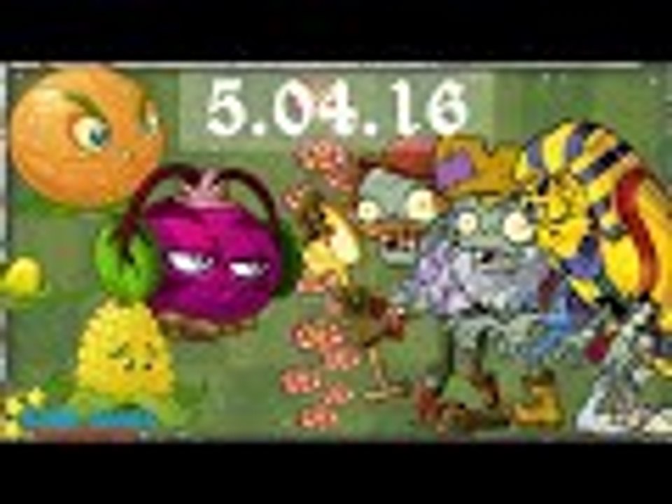 Plants vs. Zombies 2 - Piñata Party (April, 5 2016) [4K 60FPS]