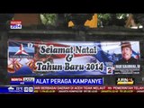 Spanduk dan Baliho Caleg Bertebaran di Gereja