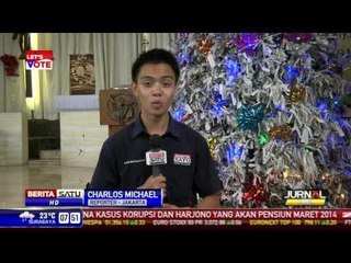 Pohon dan Gereja Natal dari Barang Bekas