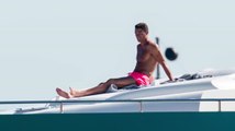 A pesar de estar lesionado, Cristiano Ronaldo disfruta unas vacaciones en Ibiza