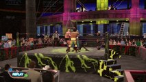 WWE 2K16 ric flair v steamboat v jake the snake v sgt slaughter highlights