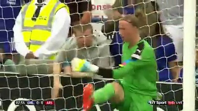 Arsenal Ladies defender Alex Scott scored a 40 yard long own goal against Chelsea Ladies Football Club