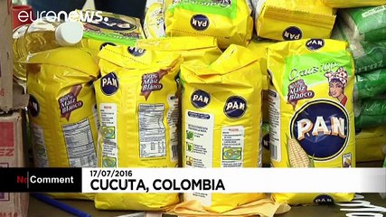 Crossing into Colombia