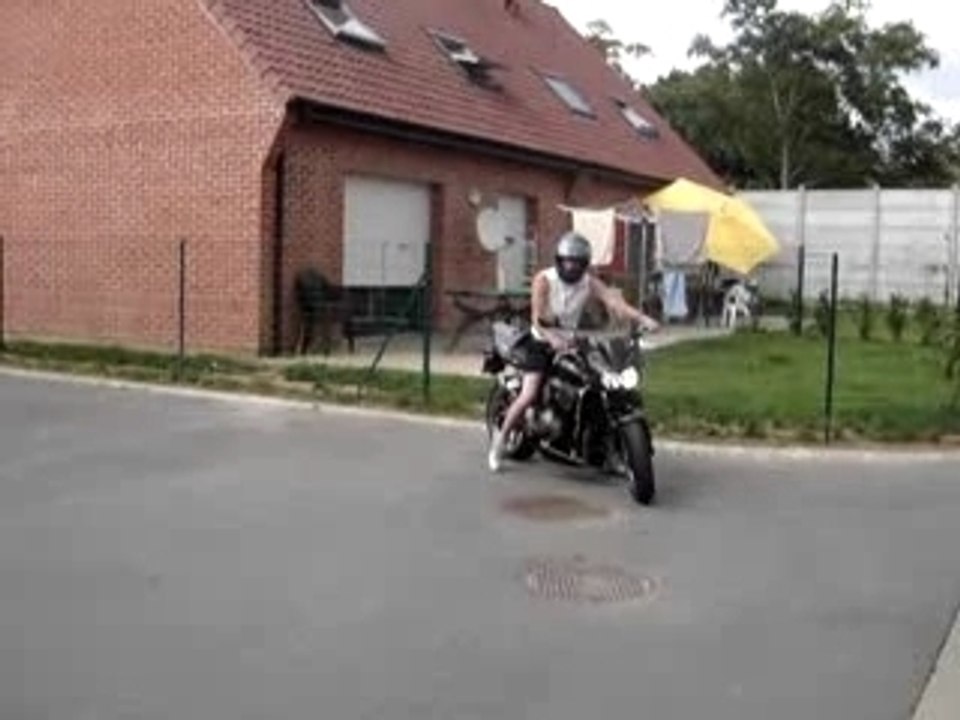 Demarrage Z 750 sans pot