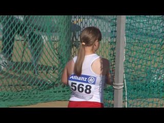 Women's discus throw F40/41 | final | 2016 IPC Athletics European Championships Grosseto
