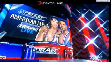 WWEDraft The american alpha to smackdown and Nia jax to raw