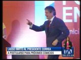Lasso invita a Correa a participar en las elecciones del 2017