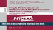 Read High Performance Embedded Architectures and Compilers: 5th International Conference, HiPEAC