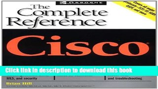 Download Cisco: The Complete Reference  PDF Online