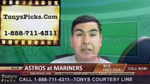 Houston Astros vs. Seattle Mariners Pick Prediction MLB Baseball Odds Preview 7-17-2016