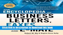 Read Encyclopedia Of Business Letters; Faxes And Email Rev Ed Ebook Free