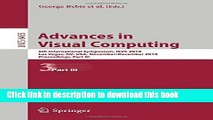 Read Advances in Visual Computing: 6th International Symposium, ISVC 2010, Las Vegas, NV, USA,