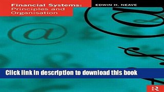 Read Financial Systems: Principles and Organization Ebook Free