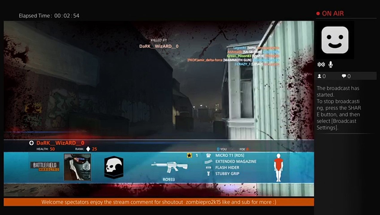 zombiepro2k15's Live PS4 Broadcast (3)