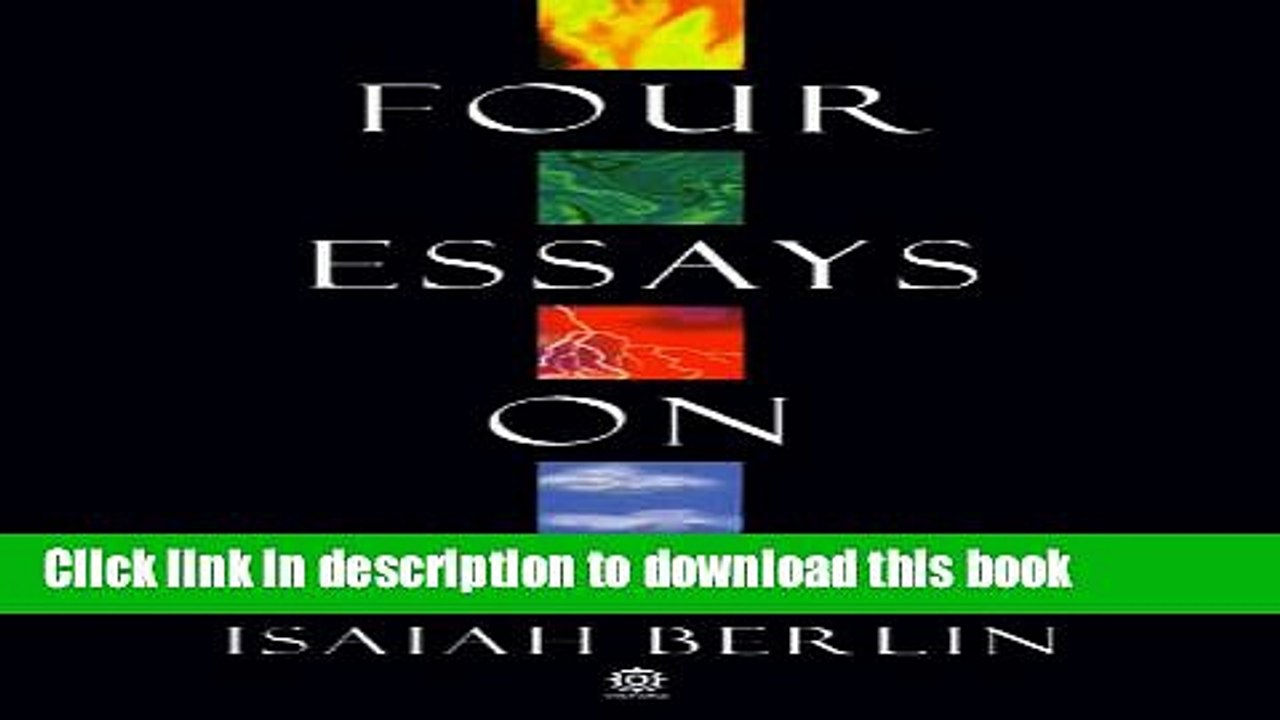 Read Four Essays on Liberty  Ebook Free
