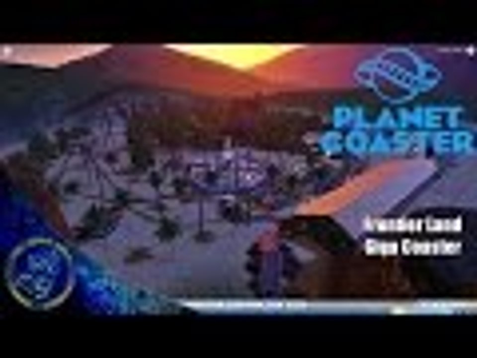 Planet Coaster (Alpha 2): Frontier Land Giga Coaster - OnRide
