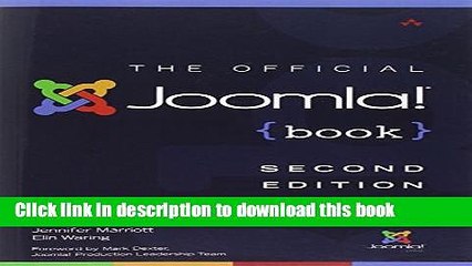 Read The Official Joomla! Book (2nd Edition) (Joomla! Press)  PDF Free