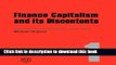 Read Finance Capitalism and Its Discontents  Ebook Free