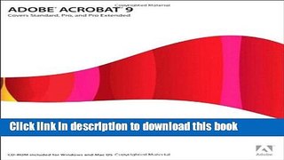 Read Adobe Acrobat 90- Classroom in Book (08) by Team, Adobe Creative [Paperback (2008)]  Ebook Free
