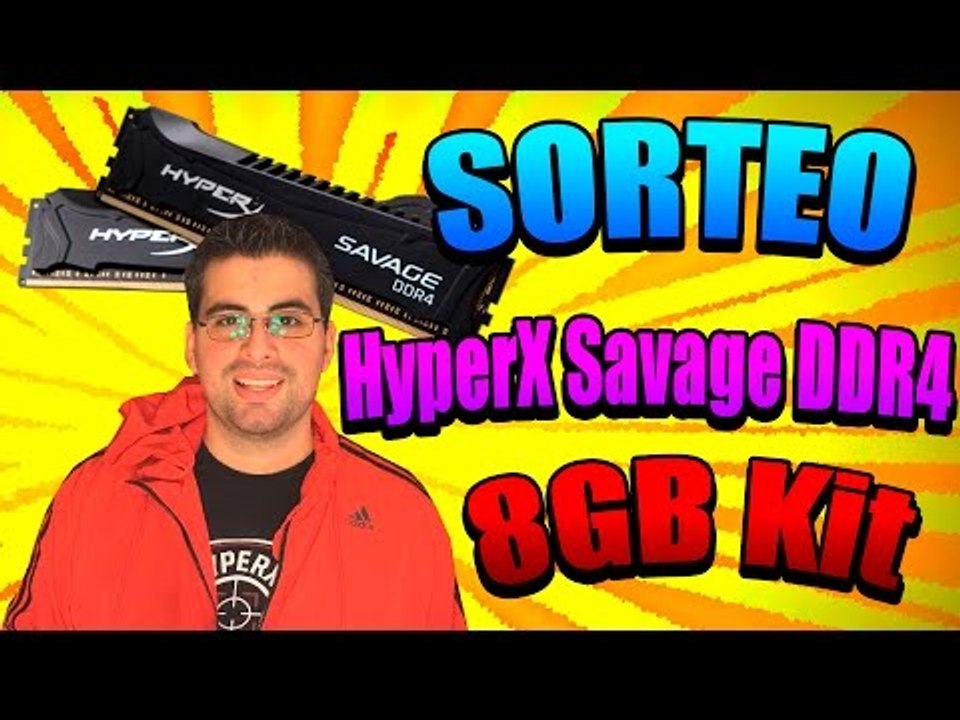 Sorteo HyperX Savage DDR4 8GB Kit