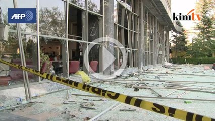 Keadaan ibu pejabat polis Turki teruk selepas rampasan kuasa