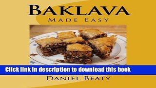 Download Books Baklava Ebook PDF