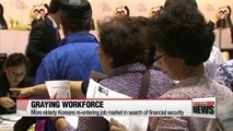Number of workers aged 60 or above tops those in their 20s: Statistics Korea