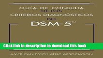 Read Book Guia de Consulta de Los Criterios Diagnosticos del DSM-5(TM): Spanish Edition of the