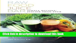 Read Books Raw Food Juice Bar E-Book Free