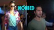 Varun Dhawan & Jacqueline Fernandez Mobbed At The Airport