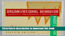 Read Book Organizational Behavior (Concepts Controversies Applications) ebook textbooks