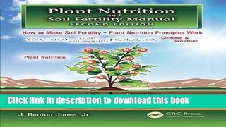 Download Plant Nutrition and Soil Fertility Manual, Second Edition  PDF Free