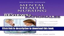 Read Book Pearson Reviews   Rationales: Mental Health Nursing with Nursing Reviews   Rationales