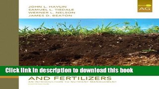 Download Soil Fertility and Fertilizers  Ebook Free