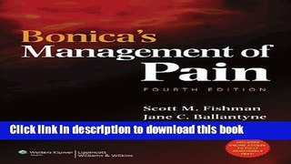 Read Book Bonica s Management of Pain (Fishman, Bonica s Pain Management) E-Book Free
