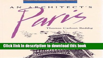 Read Book An Architect s Paris ebook textbooks