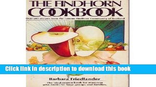 Download Books The Findhorn cookbook: An approach to cooking with consciousness PDF Free