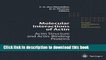 Read Molecular Interactions of Actin: Actin Structure and Actin-Binding Proteins  PDF Online