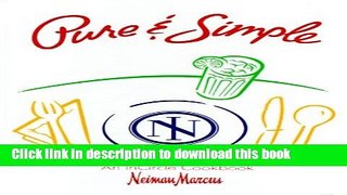 Read Books Pure   Simple: An Incircle Cookbook E-Book Free