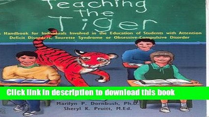 Download Book Teaching the Tiger A Handbook for Individuals Involved in the Education of Students