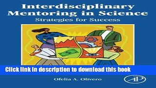 PDF Interdisciplinary Mentoring in Science: Strategies for Success  Read Online