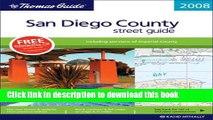 Download The Thomas Guide San Diego County: Street Guide (Thomas Guide San Diego County Including