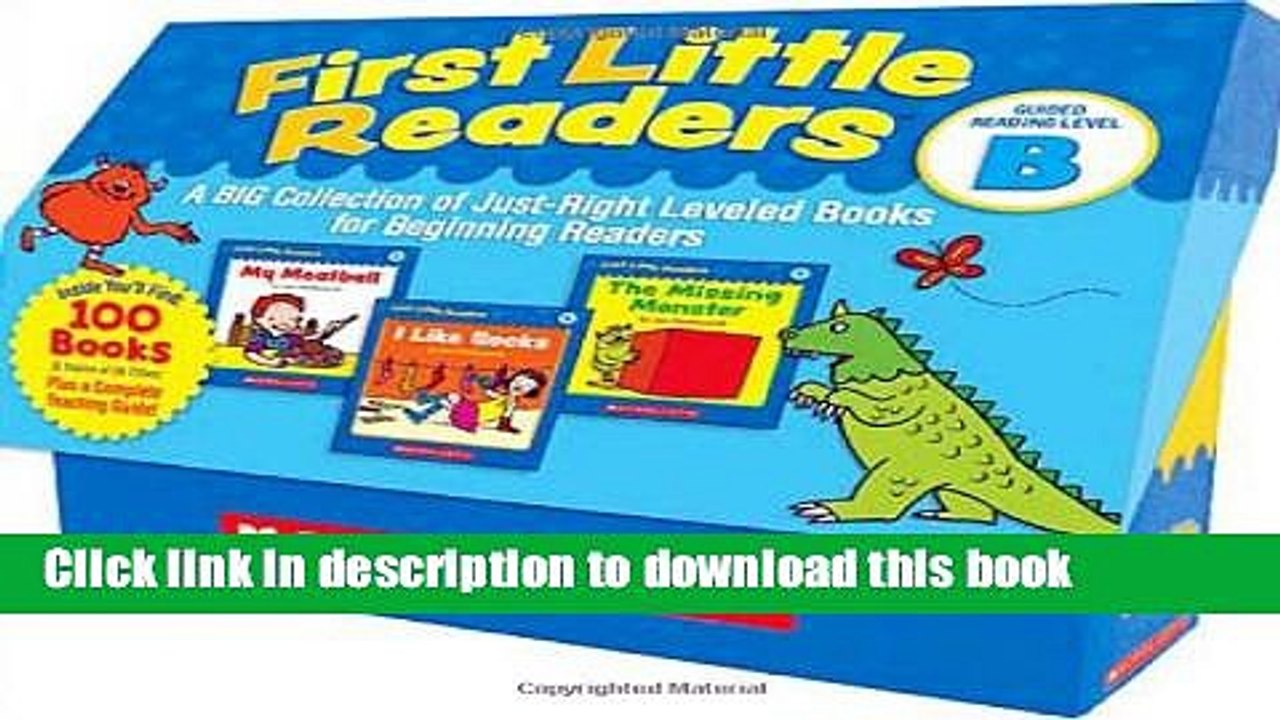 Download First Little Readers: Guided Reading Level B: A Big Collection of Just-Right Leveled