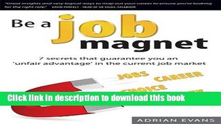 Download Be a Job Magnet PDF Free