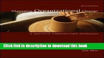 Read Managing Organizational Change:  A Multiple Perspectives Approach Ebook Free