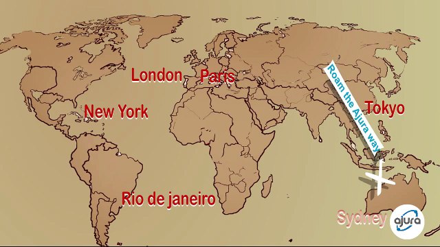 Save on International Roaming using Ajura - a smart roaming app