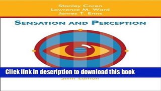 Read Book Sensation and Perception E-Book Free