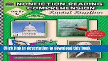 Read Nonfiction Reading Comprehension: Social Studies, Grade 3 PDF Online